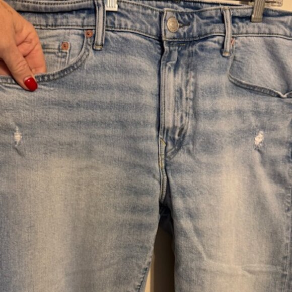 ❤️ AMERICAN EAGLE FLEX RELAXED SLIM JEANS MEN'S 34 x 30 #D - Picture 2 of 9